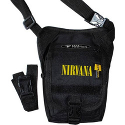 Takeposition Cordoura, Nirvana, Μικρό Τσαντάκι μέσης μηρού , 21Y x 17Π x 7Β, Μαύρο, 963-7503