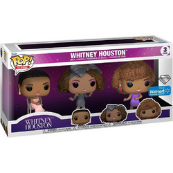 Funko Pop! Icons Whitney Houston 3-Pack Exclusive
