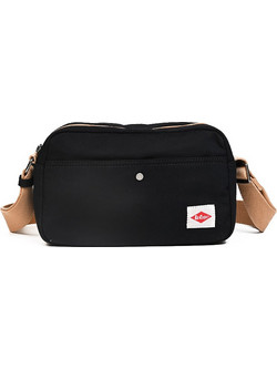Lee Cooper Ανδρική Τσάντα Ώμου / Χιαστί Μαύρη 27833-01