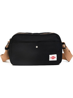 Lee Cooper Ανδρική Τσάντα Ώμου / Χιαστί Μαύρη 27833-01
