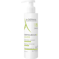 A-Derma Dermalibour Cica-Gel Moussant Αφρόλουτρο σε Gel για Ευαίσθητο Δέρμα 200ml