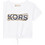 Michael Kors Παιδικό T-Shirt Κοντομάνικο Λευκό R15188-10P