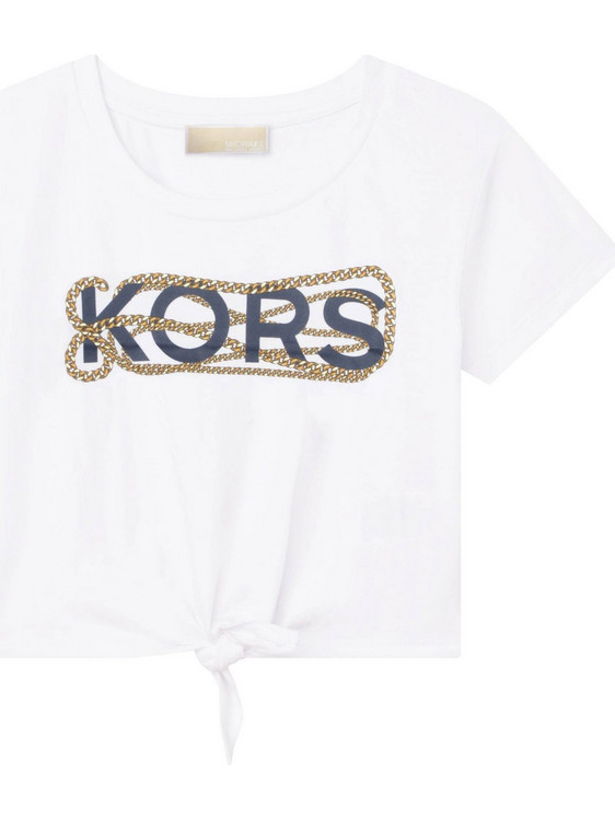 Michael Kors Παιδικό T-Shirt Κοντομάνικο Λευκό R15188-10P