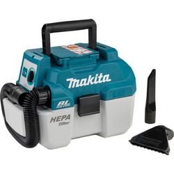 Makita DVC750LZX3 Σκούπα Υγρών / Στερεών με Κάδο 7.5lt