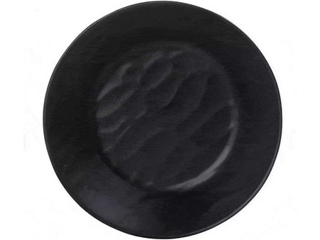 Espiel Πιάτο Βαθύ Μελαμίνης Wavy Matte Black 21cm MLB394K48-6