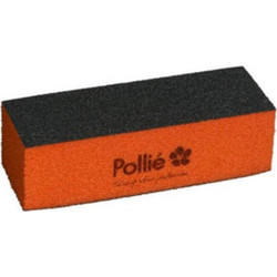 POLLIE BUFFER ΜΠΛΟΚ ΜΑΥΡΟ/ΠΟΡΤΟΚΑΛΙ 06031