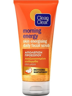 Clean & Clear Morning Energy Energising Scrub Προσώπου για Αναζωογόνηση 150ml
