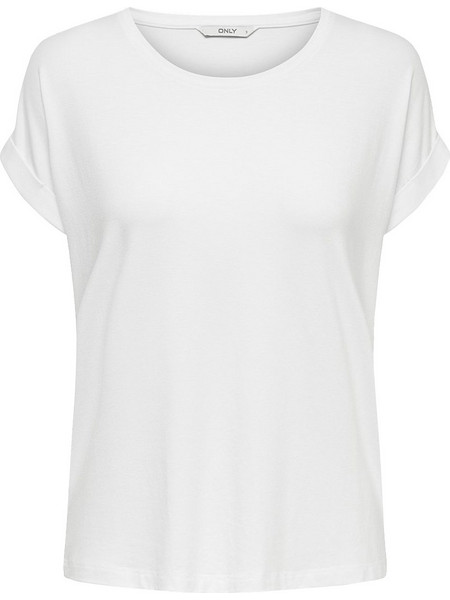 ONLY ONLMOSTER S/S O-NECK TOP NOOS JRS. 15106662-WHITE White
