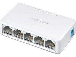 Mercusys MS105 V2 Unmanaged L2 Switch με 5 Θύρες Ethernet 100Mbps