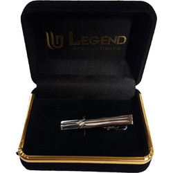 Legend - LGTC-504 - Tie Clip - Silver - Αξεσουάρ Κλιπ Γραβάτας - black