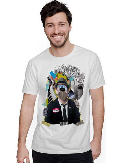 john doe - Vlad Isac (Κοντομάνικο Ανδρικό / Unisex) - White