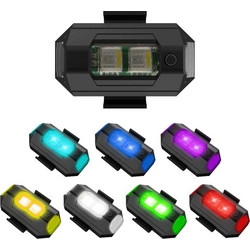 Strobe με ενδεικτικό φλας LED γενικής χρήσης Mini Signal Light Drone με φλας 7 χρωμάτων