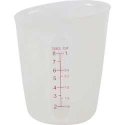 Μεζούρα σιλικόνης εύκαμπτη 250 ml ιδανική για λιώσιμο σοκολάτας και candy melts