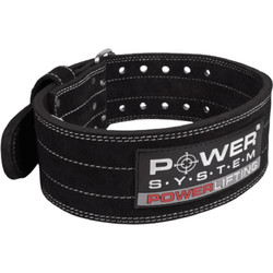 Power System Powerlifting Belt Black / Ζώνη για βάρη 3800
