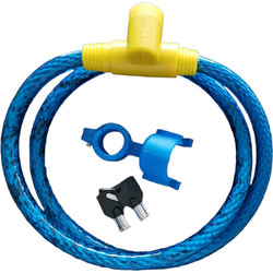 ΚΛΕΙΔΑΡΙΑ MOTO ΚΟΥΛΟΥΡΑ ΣΥΡΜΑΤΟΣΧΟΙΝΟ 120cm GUARD 01332