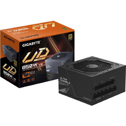 Power Supply|GIGABYTE|UD850GM PG5 V2|ATX 3.1|850 Watts|Efficiency 80 PLUS GOLD|PFC Active|MTBF 100000 hours|GP-UD850GMPG5V2