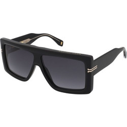 Marc Jacobs MARC1061/S 7C5 Γυναικεία Γυαλιά Ηλίου Aviator Κοκάλινα Μαύρα με Μαύρο Degradee Φακό