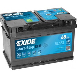 Exide Start-Stop EL652 12V 65Ah
