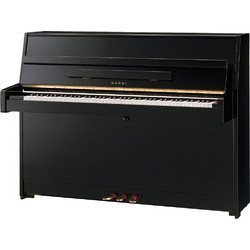 Kawai K-15E Κλασικό Πιάνο Όρθιο με 88 Τυπικής Αφής Πλήκτρα Ebony Polished