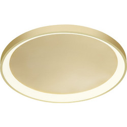 ΠΛΑΦΟΝΙΕΡΑ ΟΡΟΦΗΣ LED 50W 3000K (ΘΕΡΜΟ ΦΩΣ) 2820lm 3 STEP DIMMING SAND GOLD ICONIC 01-2670 REDO 6421681116974