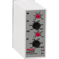 Τριφασικός επιτηρητής τάσης RV8-419 8Pin με άνω & κάτω όριο ρύθμισης χρόνο πτώσης & επαναφοράς - RN-024651
