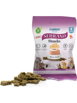 Mediterranean Natural Serrano Anti-Hairball Liver 50gr