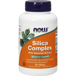 Now Foods Silica Complex 500mg 90 Ταμπλέτες