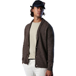 North Sails Ανδρική Ζακέτα Πλεκτή με Κουμπιά Καφέ 699538-0339