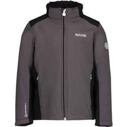 Regatta Rivendale II Παιδικό Μπουφάν Χειμωνιάτικο Softshell Γκρι RKL100