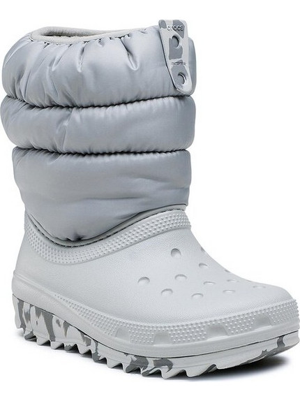 Μπότες Χιονιού Crocs Classic Neo Puff Boot K 207684 Light Grey