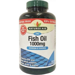 Natures Aid Fish Oil Ιχθυέλαιο 1000mg 240 Μαλακές Κάψουλες