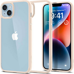 Spigen Ultra Hybrid Back Cover Sand Beige (iPhone 14 Plus)