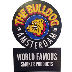 The Bulldog Amsterdam Χάρτινο Διακοσμητικό Μαύρο - 9x13cm