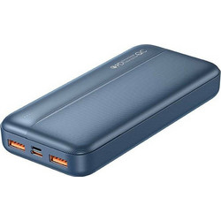 Remax RPP-213 Power Bank 20000mAh 22.5W με 2 Θύρες USB-A Blue