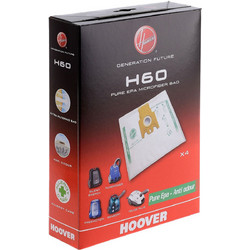 Hoover Pure Hepa H60 Σακούλες Σκούπας 4τμχ Συμβατές με Σκούπα Hoover