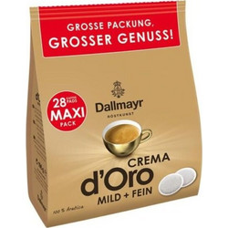 Dallmayr Κάψουλες Espresso Senseo D'Oro Mild Fein 28τμχ