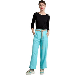 Passager 25057 Υφασμάτινο Γυναικείο Παντελόνι Light Blue