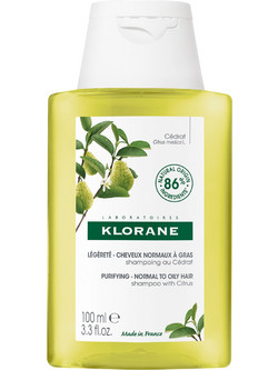 Klorane Citrus Purifying Σαμπουάν για Λιπαρά Μαλλιά 100ml