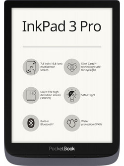 Pocketbook InkPad 3 Pro E-Book Reader με Οθόνη Αφής 7.8" 16GB