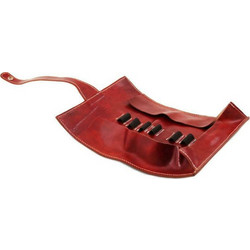 Tuscany Leather Δερμάτινη Θήκη για 8 Στυλό σε Κόκκινο χρώμαΚωδικός: 27503119