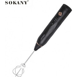 Sokany Αναδευτήρας Μεταλλικός ΕπαναφορτιζόμενοςΚωδικός: SK-201A-BLACK