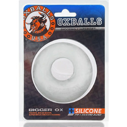 Oxballs Bigger Ox Ελαστικό Δαχτυλίδι Πέους Σιλικόνης Διαφανές