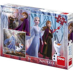 Παιδικό Puzzle Dino Disney Frozen II 3x55 Κομμάτια