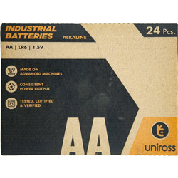 Uniross αλκαλική μπαταρία Industrial AA - LR06