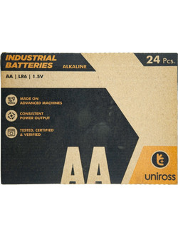 Uniross αλκαλική μπαταρία Industrial AA - LR06
