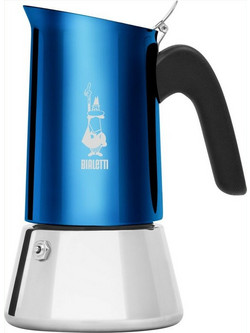 Bialetti Venus New Induction Μπρίκι Espresso 4Cups Μπλε
