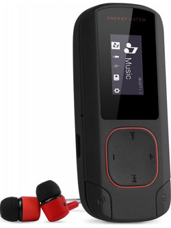 Energy Sistem MP3 Clip BT MP3 Player 8GB με Οθόνη 0.8" με Bluetooth & Ραδιόφωνο Μαύρο