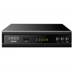 Jager 1000T2 Ψηφιακός Δέκτης Mpeg-4 HD με PVR
