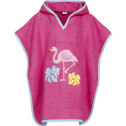 Playshoes Flamingο Παιδικό Πόντσο Θαλάσσης Φούξια 340068