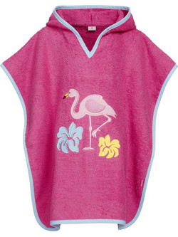 Playshoes Flamingο Παιδικό Πόντσο Θαλάσσης Φούξια 340068